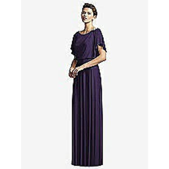 Formal Womens Long dress Sz 8 Jenny Yoo Bridesmaid Evening Mother Maxi Flowy - Picture 14 of 16